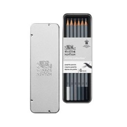 Ołówek Winsor zestaw w metalowym opakowaniu (różne) (0490006) Winsor