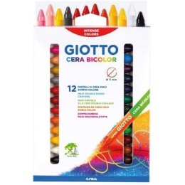 Kredki świecowe Giotto Cera Bicolor 24 kol. (291300) Giotto