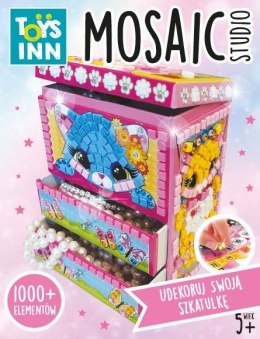 Zestaw kreatywny dla dzieci Szkatułka mozaika kotek Stnux (STN8059) Stnux