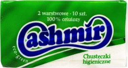 Chusteczki higieniczne Cashmir 10x10 2w Eco 100 szt Cashmir
