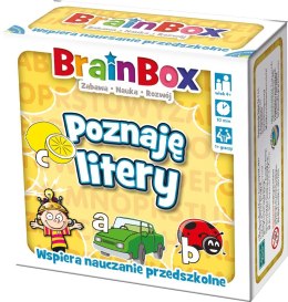 Gra edukacyjna Rebel BrainBox poznaję litery (5902650616714) Rebel