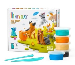 Masa plastyczna dla dzieci Hey Clay Psy mix Tm Toys (HLC15024CEE) Tm Toys