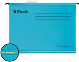 Teczka zawieszkowa z mechanizmem skoroszytowym A4 niebieski karton 210g Esselte (93130) Esselte