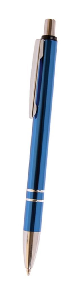 Długopis wielkopojemny Cresco Star tuba niebieski 1,0mm (600005St-04) Cresco