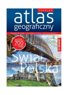 Książeczka edukacyjna geograficzny Atlas Demart Demart