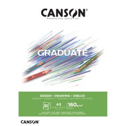 Blok rysunkowy Canson Graduate A5 160g 30k (400110364) Canson