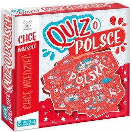 Gra edukacyjna Kangur Chcę wiedzieć Quiz o Polsce Kangur