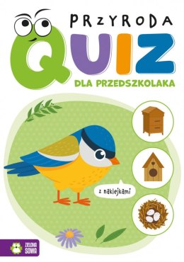 Książeczka edukacyjna Quiz dla przedszkolaka. Podróże Zielona Sowa Zielona Sowa