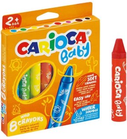 Kredki świecowe Carioca Baby 8 kol. (42892) Carioca