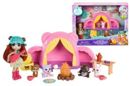 Lalka Enchantimals Wycieczka pod namioty [mm:] 150 Mattel (HTW71) Mattel