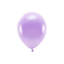 Balon gumowy Partydeco Metalizowane Eco Balloons lawendowy 260mm (ECO26M-002) Partydeco