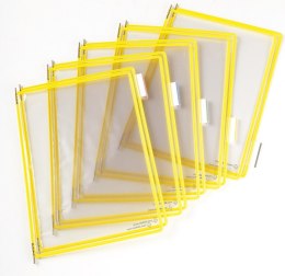 Panele prezentacyjne Tarifold A4 10 szt. żółte (114004TR) Tarifold
