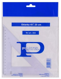Ekierka Pratel 25cm (KPL353-PR-W1) Pratel