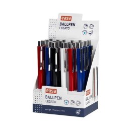 Długopis Easy Legato automatyczny 24 sztuki niebieski (925811) Easy