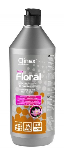 Uniwersalny płyn Clinex Floral Blush do mycia podłóg 1l (77893) Clinex